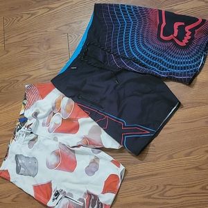 2 Men's Swim Trunks 36" waist